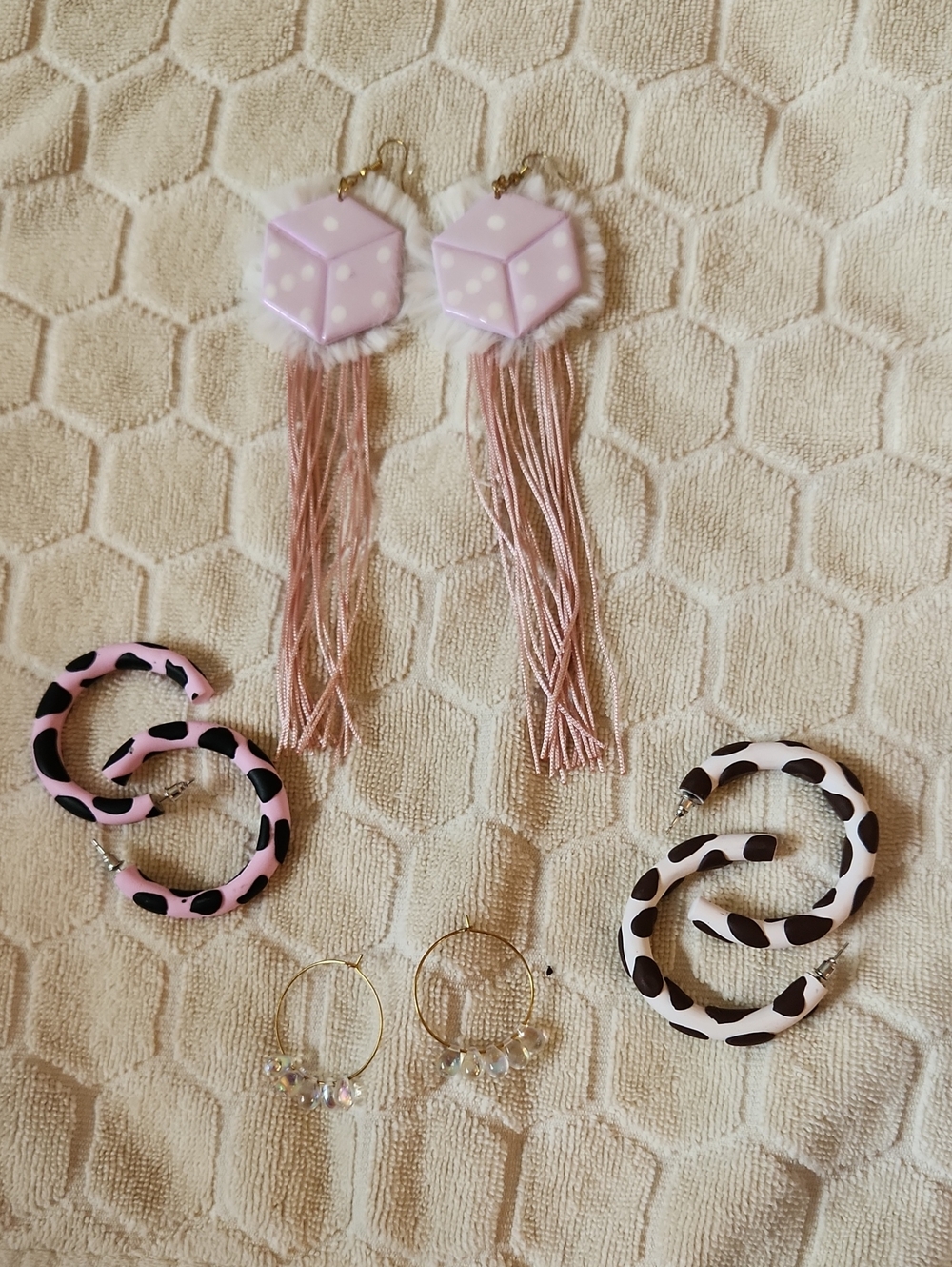 Boho Western Statement Earring Set- 4 Pairs
